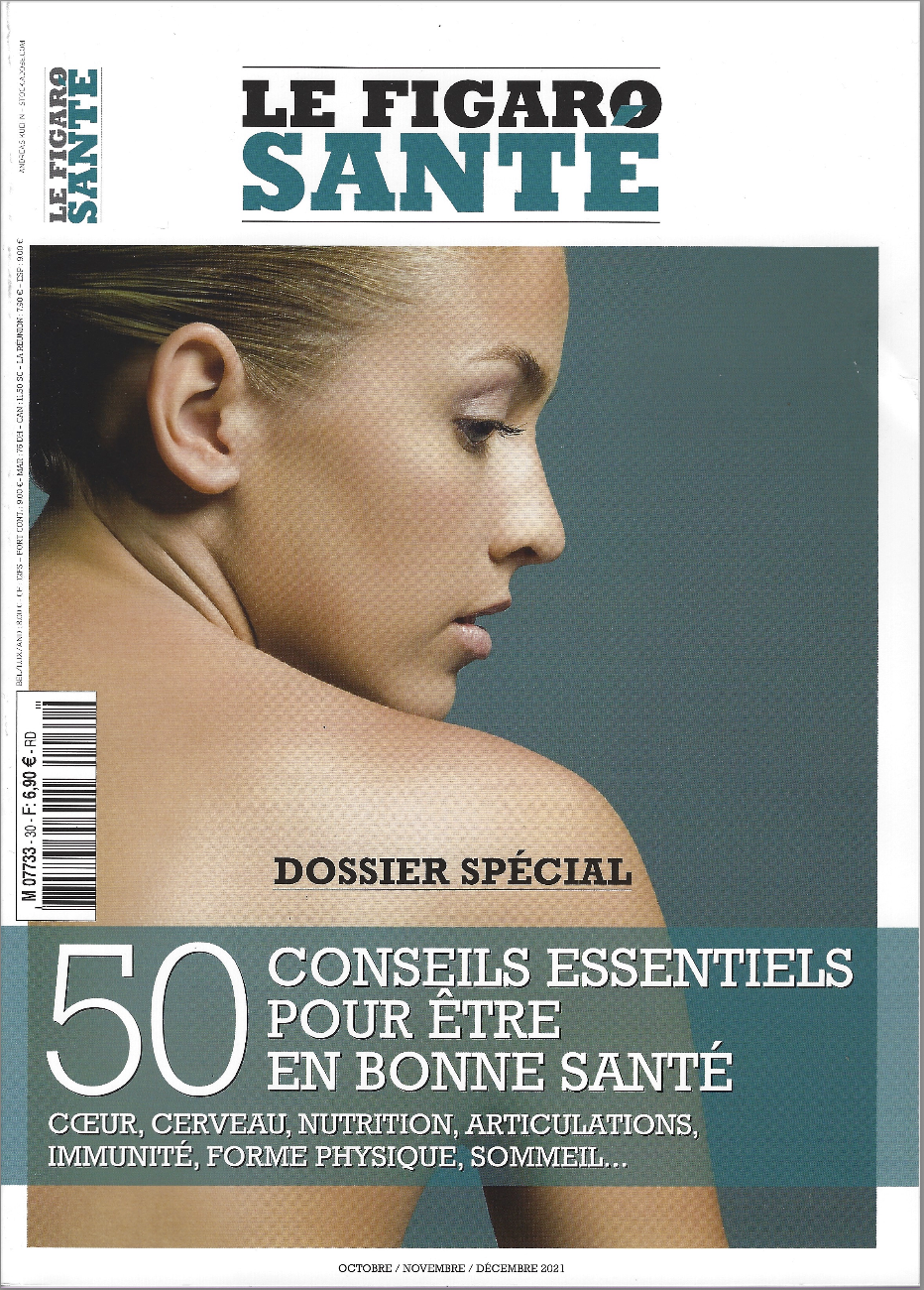 Couverture Le Figaro Santé — dossier spécial octobre / novembre / décembre 2021