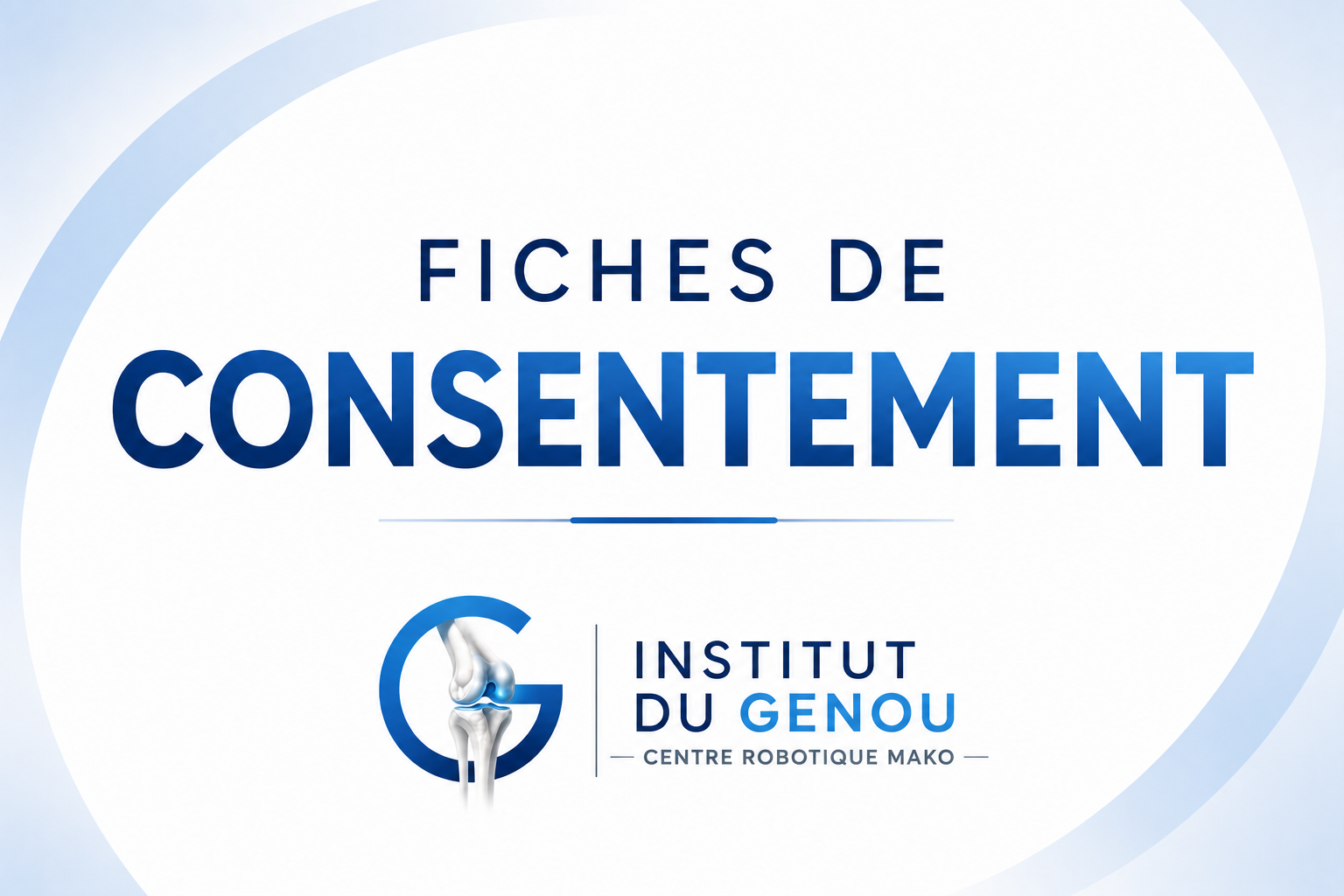 Fiches de consentement